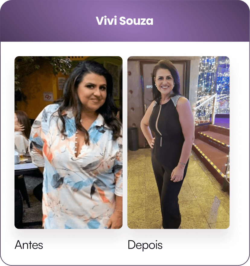 Antes e depois 3 — aluna do BodyDance Express